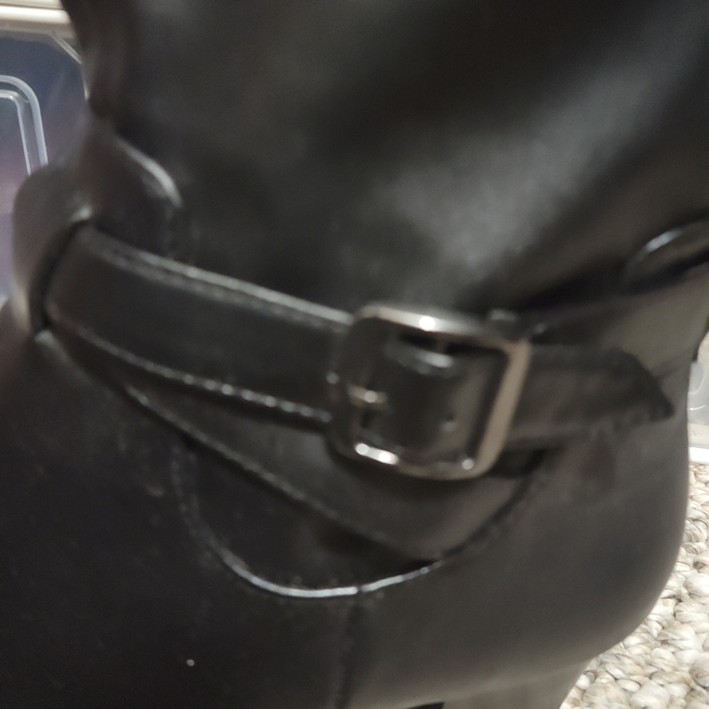 East 5th Black knee high boots